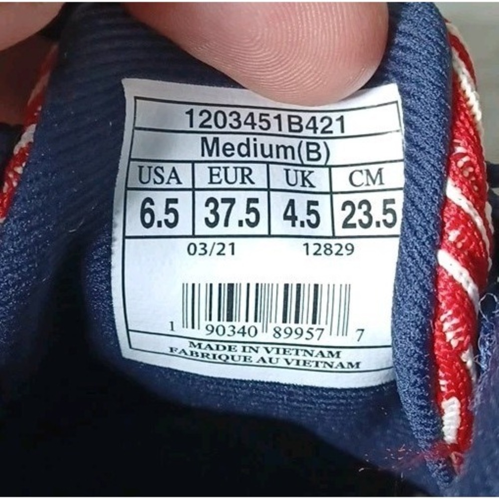 Brooks Women's Launch 8 USA Stars & Stripes Size 6.5 Running Shoes - Picture 8 of 10